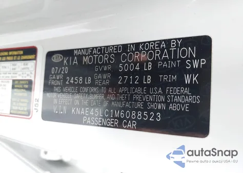 2021 Kia Stinger Gt1 from USA, damaged, VIN KNAE45LC1M6088523